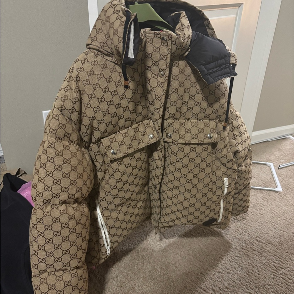 authentic Gucci puffer jacket bought